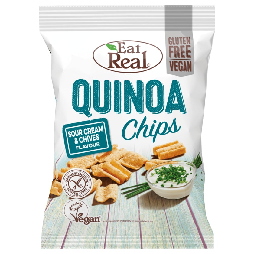Eat Real Quinoa Chips Sour Cream & Chives 80g